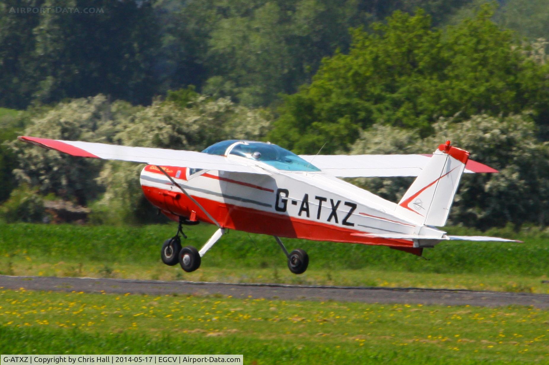 G-ATXZ, 1966 Bolkow Bo-208C Junior C/N 624, visitor from Fishburn