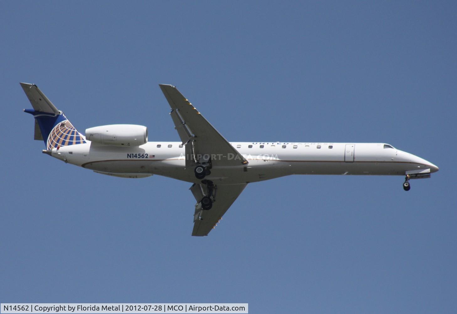 N14562, 2002 Embraer ERJ-145LR (EMB-145LR) C/N 145611, United Express E145XR