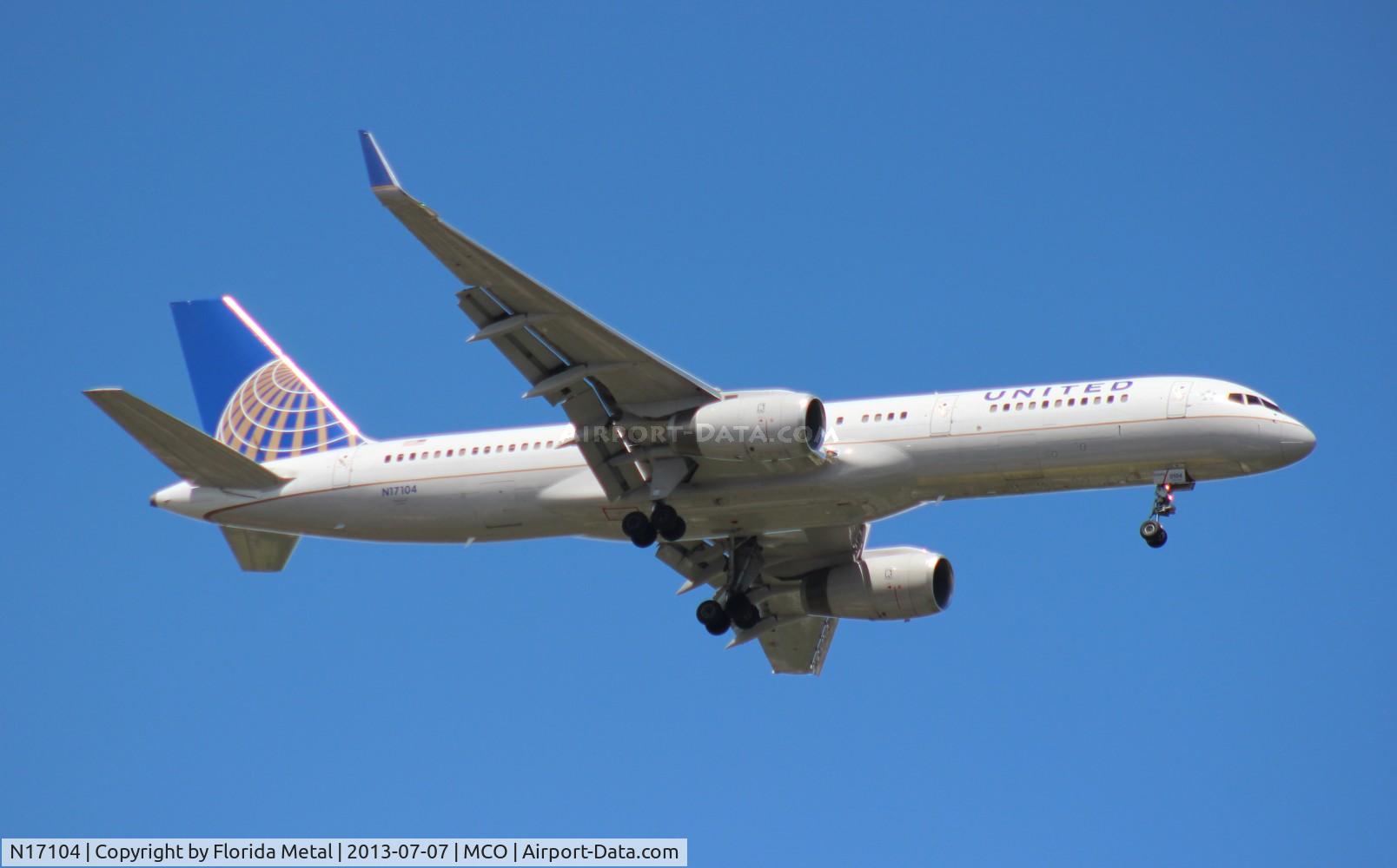 N17104, 1994 Boeing 757-224 C/N 27294, United 757-200
