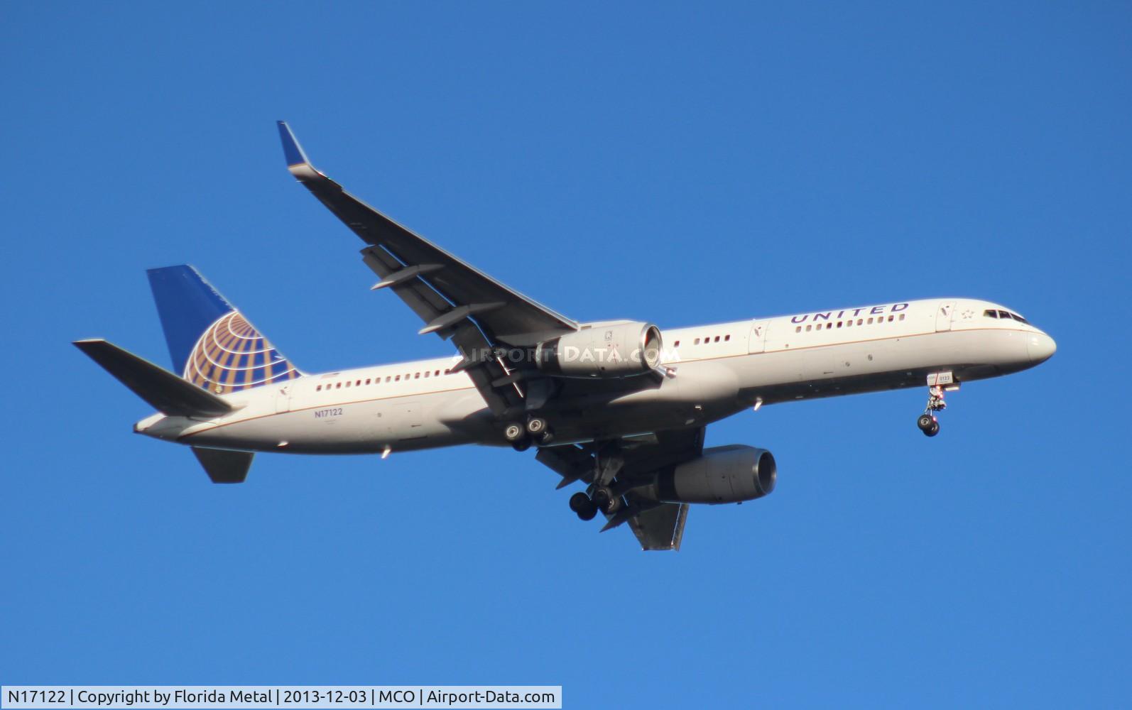 N17122, 1997 Boeing 757-224 C/N 27564, United 757-200