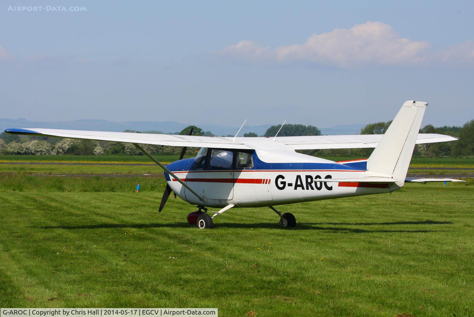 G-AROC, 1961 Cessna 175B  Skylark C/N 175-56997, Sleap visitor