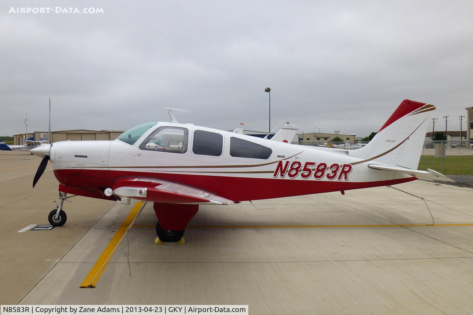 N8583R, 1974 Beech F33A Bonanza C/N CE-538, At Arlington Municipal Airport - Arlington, TX