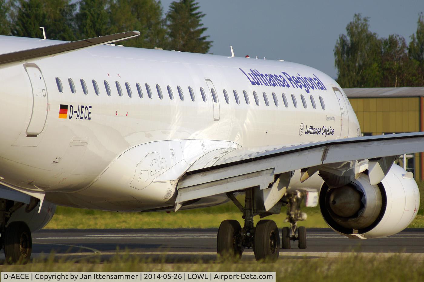 D-AECE, 2010 Embraer 190LR (ERJ-190-100LR) C/N 19000341, d-aece