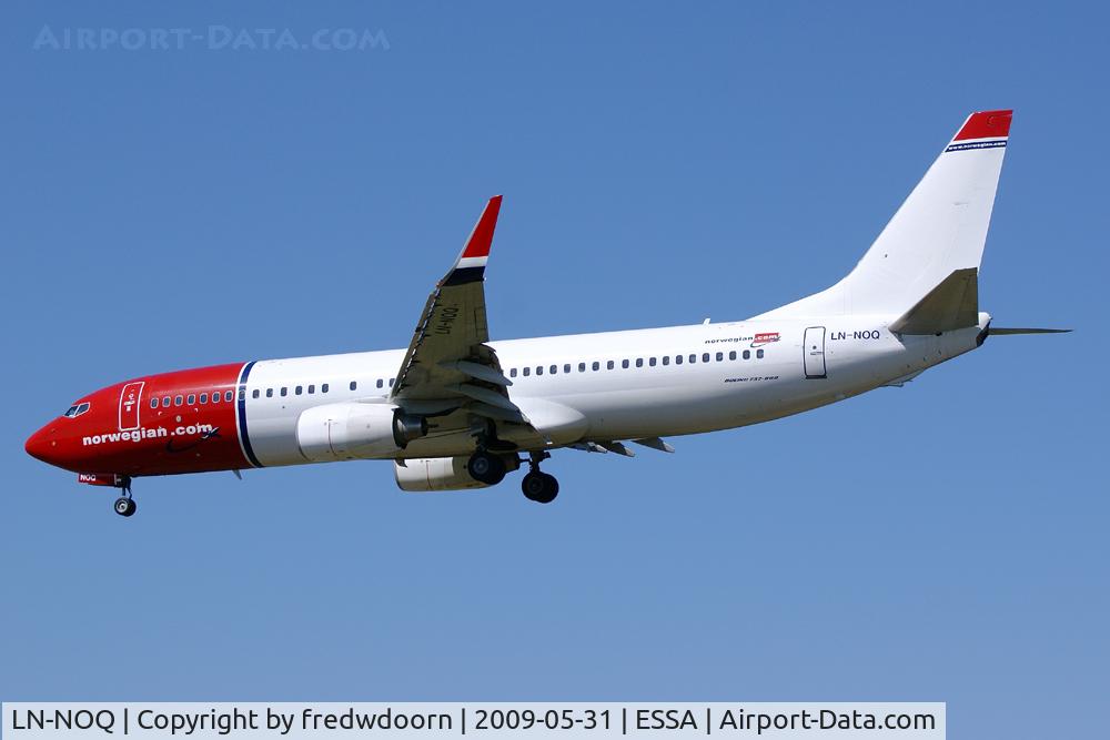 LN-NOQ, 2005 Boeing 737-86N C/N 32658, Norwegian