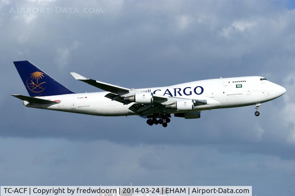TC-ACF, 1993 Boeing 747-481 C/N 25645, Saudi Cargo