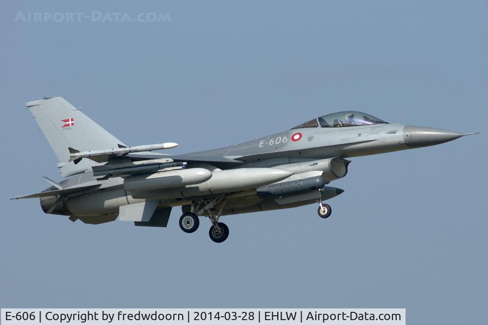 E-606, 1980 SABCA F-16AM Fighting Falcon C/N 6F-41, 