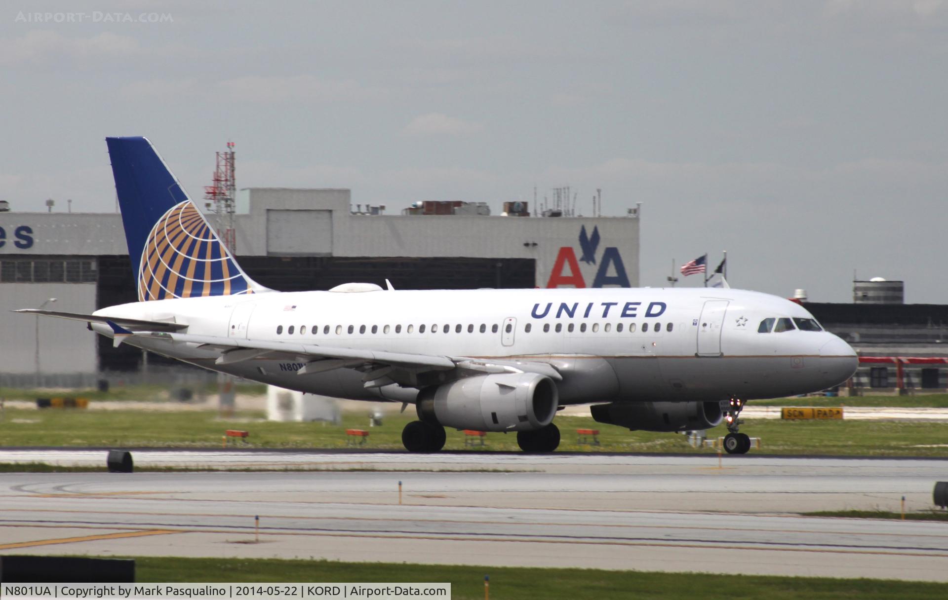 N801UA, 1997 Airbus A319-131 C/N 686, Airbus A319