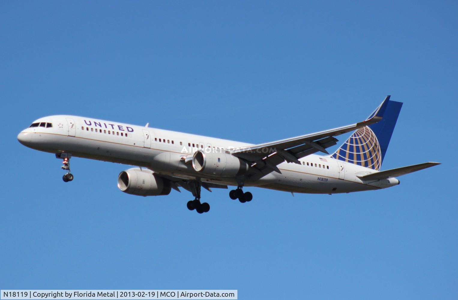N18119, 1997 Boeing 757-224 C/N 27561, United 757-200