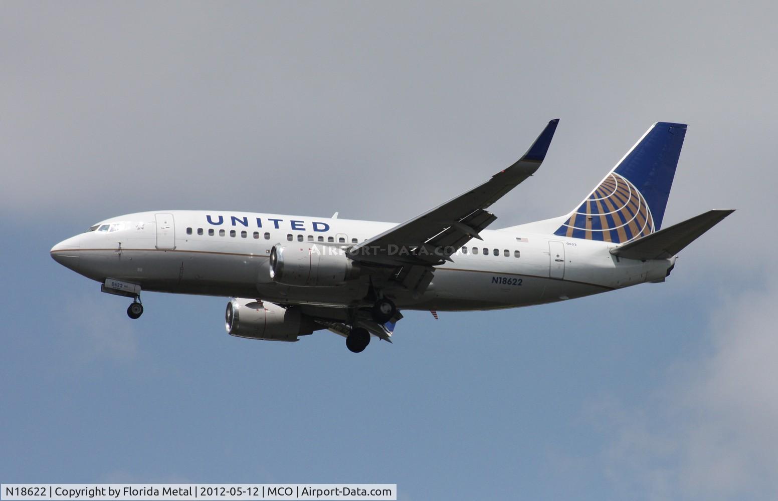 N18622, 1994 Boeing 737-524 C/N 27526, United 737-500