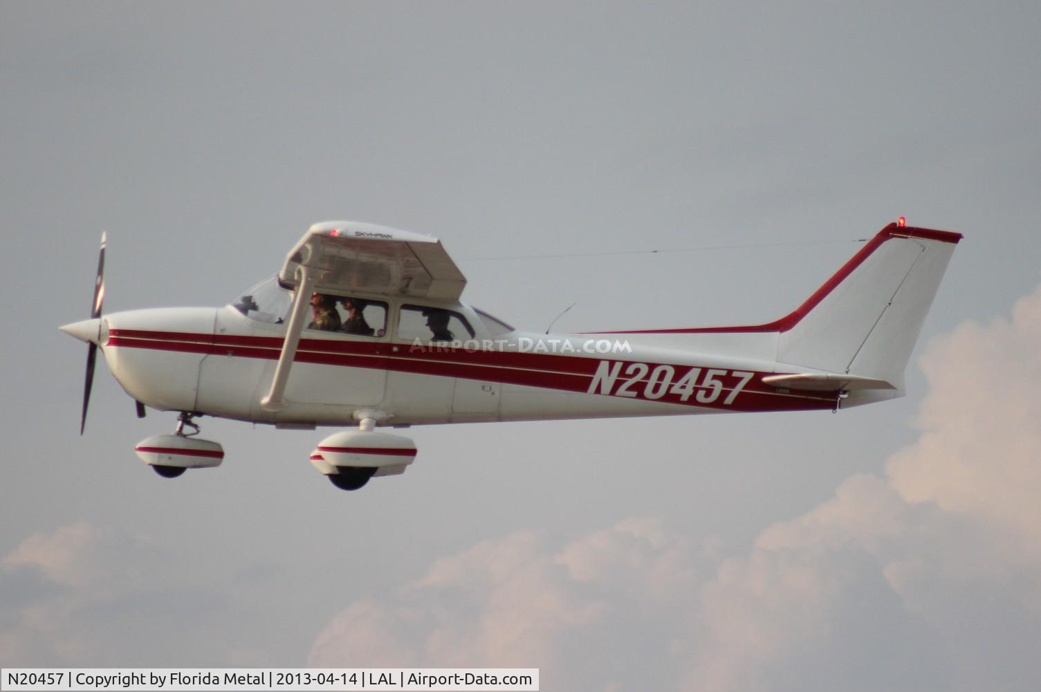 N20457, 1972 Cessna 172M C/N 17261303, Cessna 172M at Sun N Fun