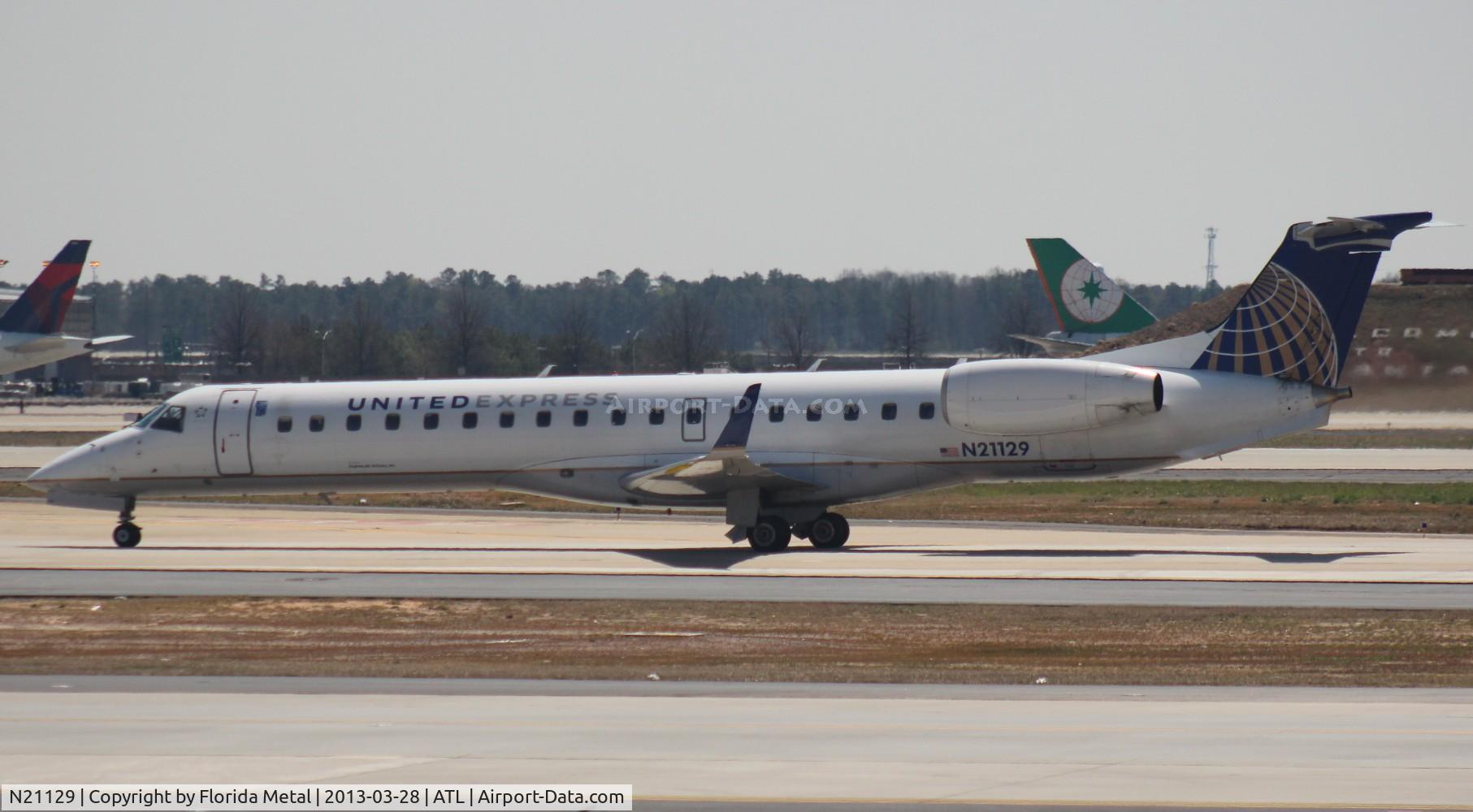 N21129, 2003 Embraer ERJ-145XR (EMB-145XR) C/N 145703, United Express E145XR