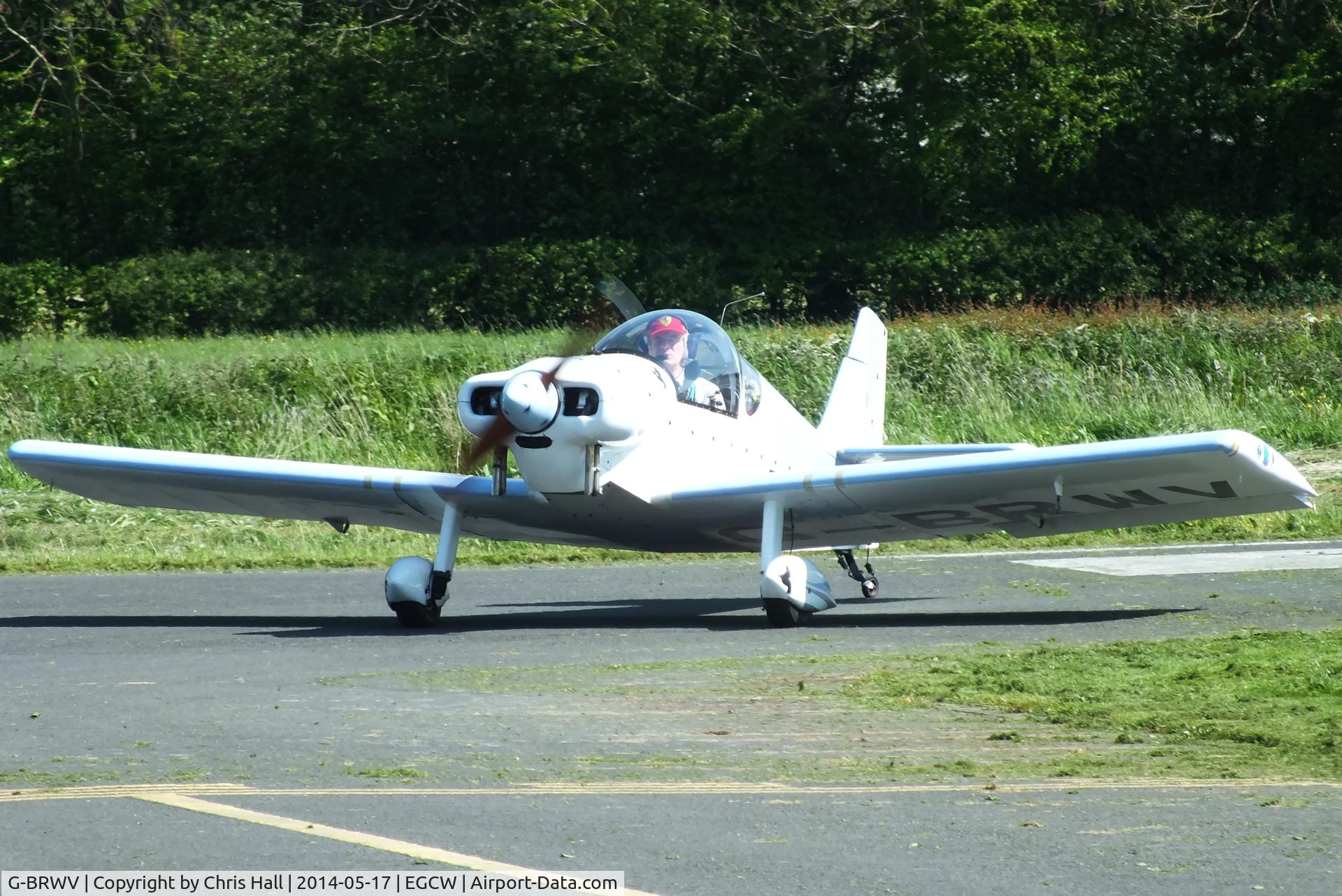 G-BRWV, 1991 Brugger MB-2 Colibri C/N PFA 043-11027, Welshpool resident