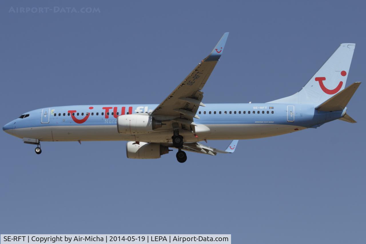 SE-RFT, 2011 Boeing 737-8K5 C/N 38097, Tuifly Nordic