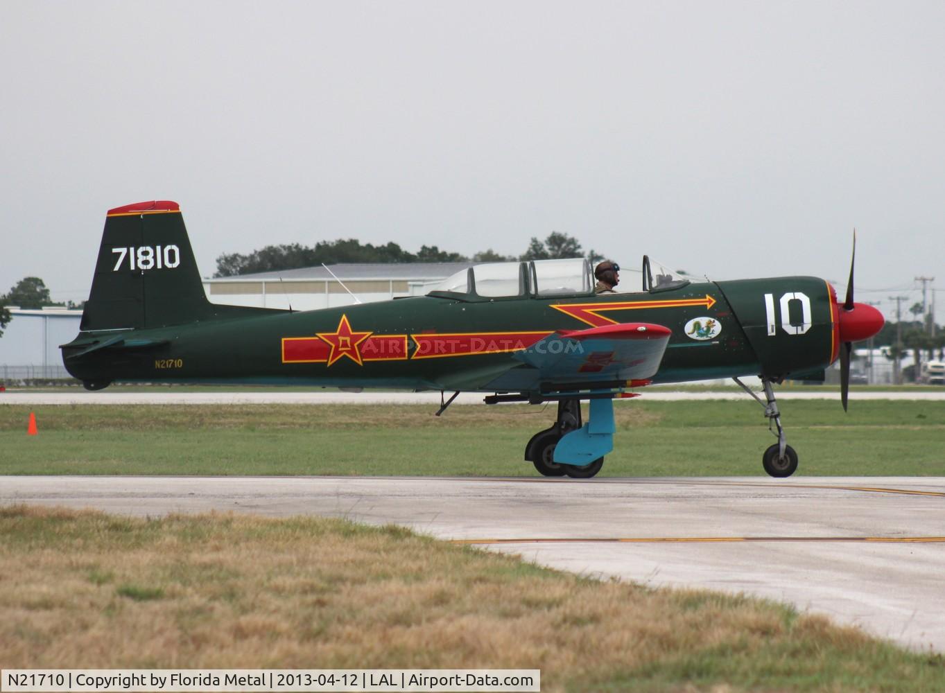 N21710, 1969 Nanchang CJ-6A C/N 2532059, Nanchang CJ-6A at Sun N Fun