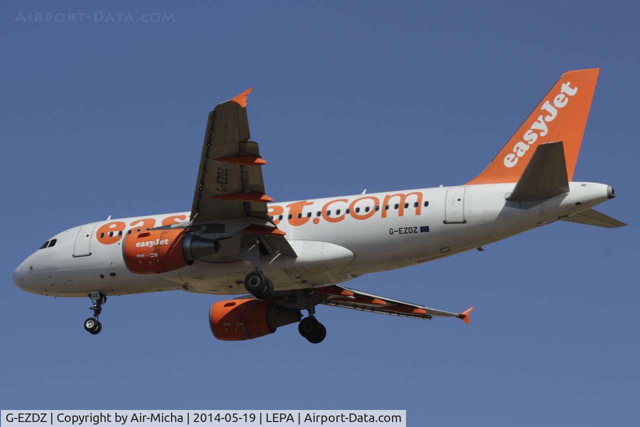 G-EZDZ, 2009 Airbus A319-111 C/N 3774, EasyJet