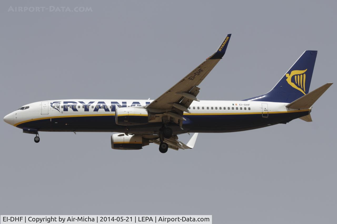 EI-DHF, 2005 Boeing 737-8AS C/N 33575, Ryanair