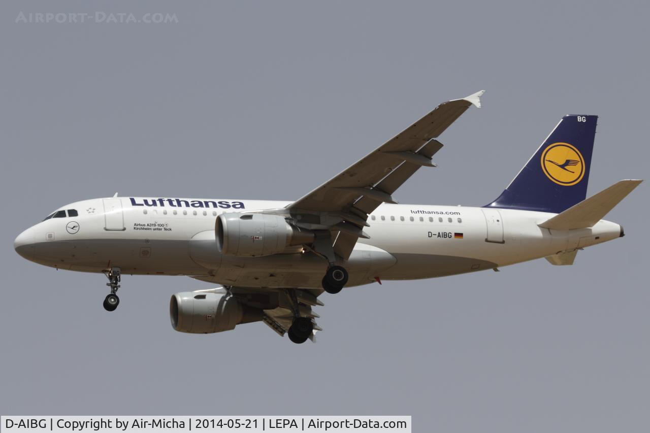 D-AIBG, 2011 Airbus A319-112 C/N 4841, Lufthansa