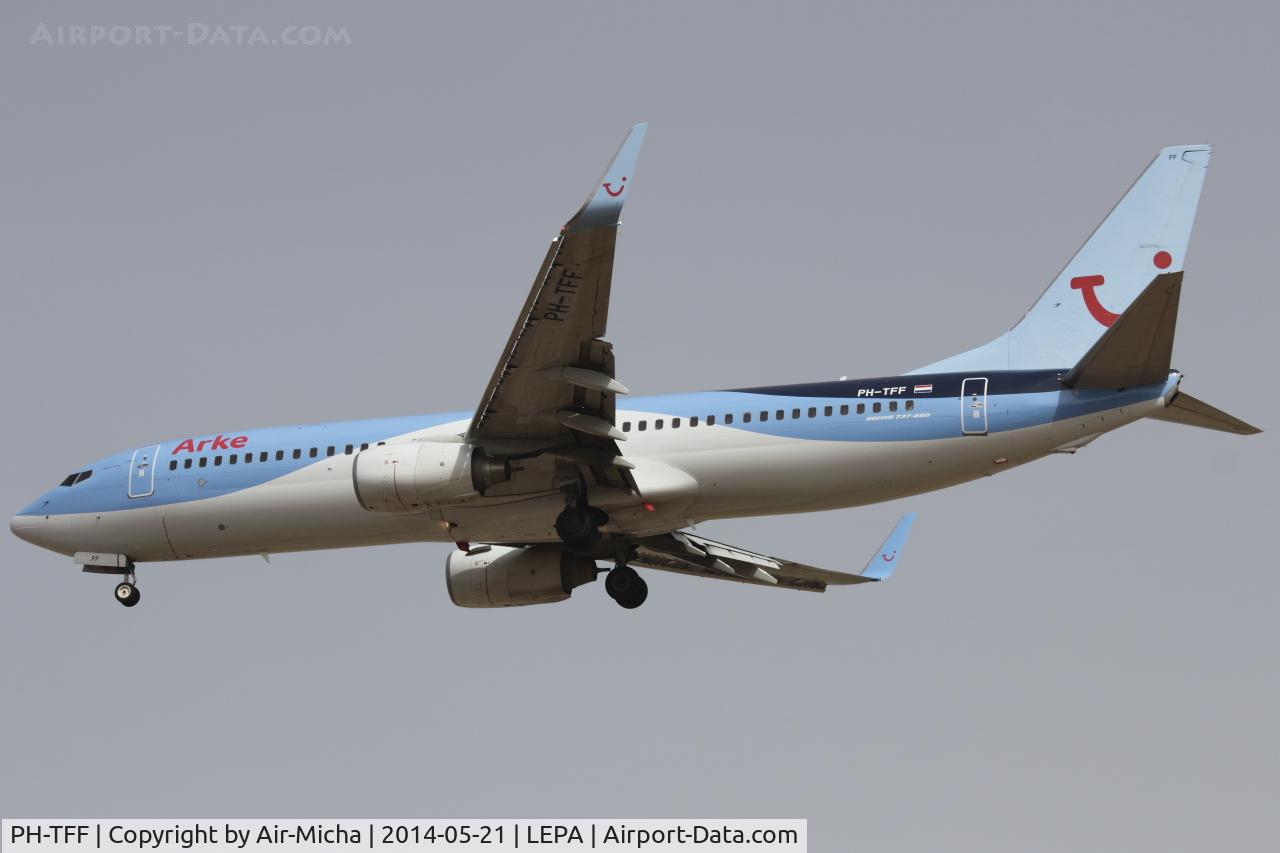 PH-TFF, 2007 Boeing 737-86N C/N 35220, Arkefly