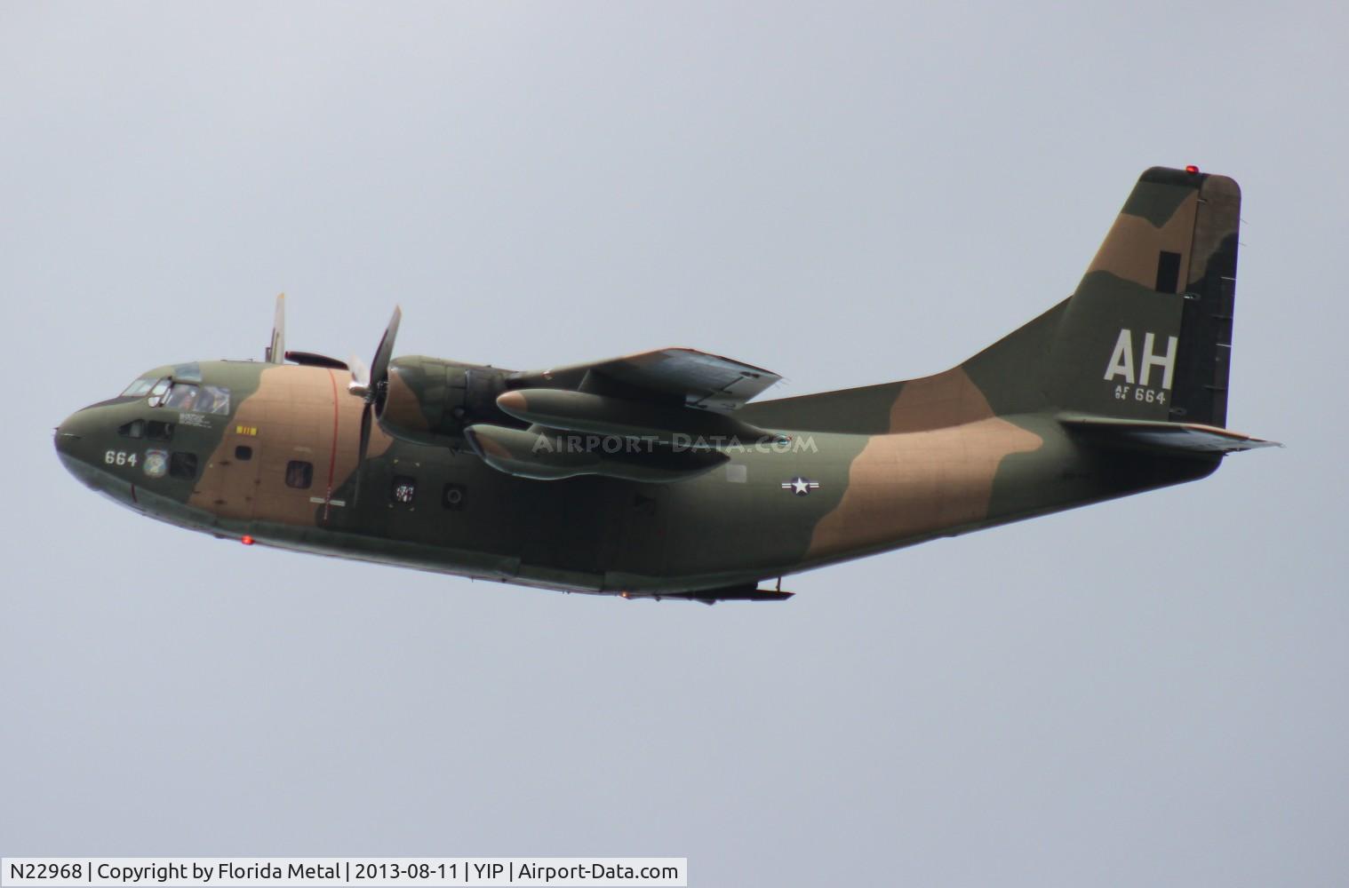 N22968, 1954 Fairchild C-123K Provider C/N 20113, C-123 at Thunder Over Michigan