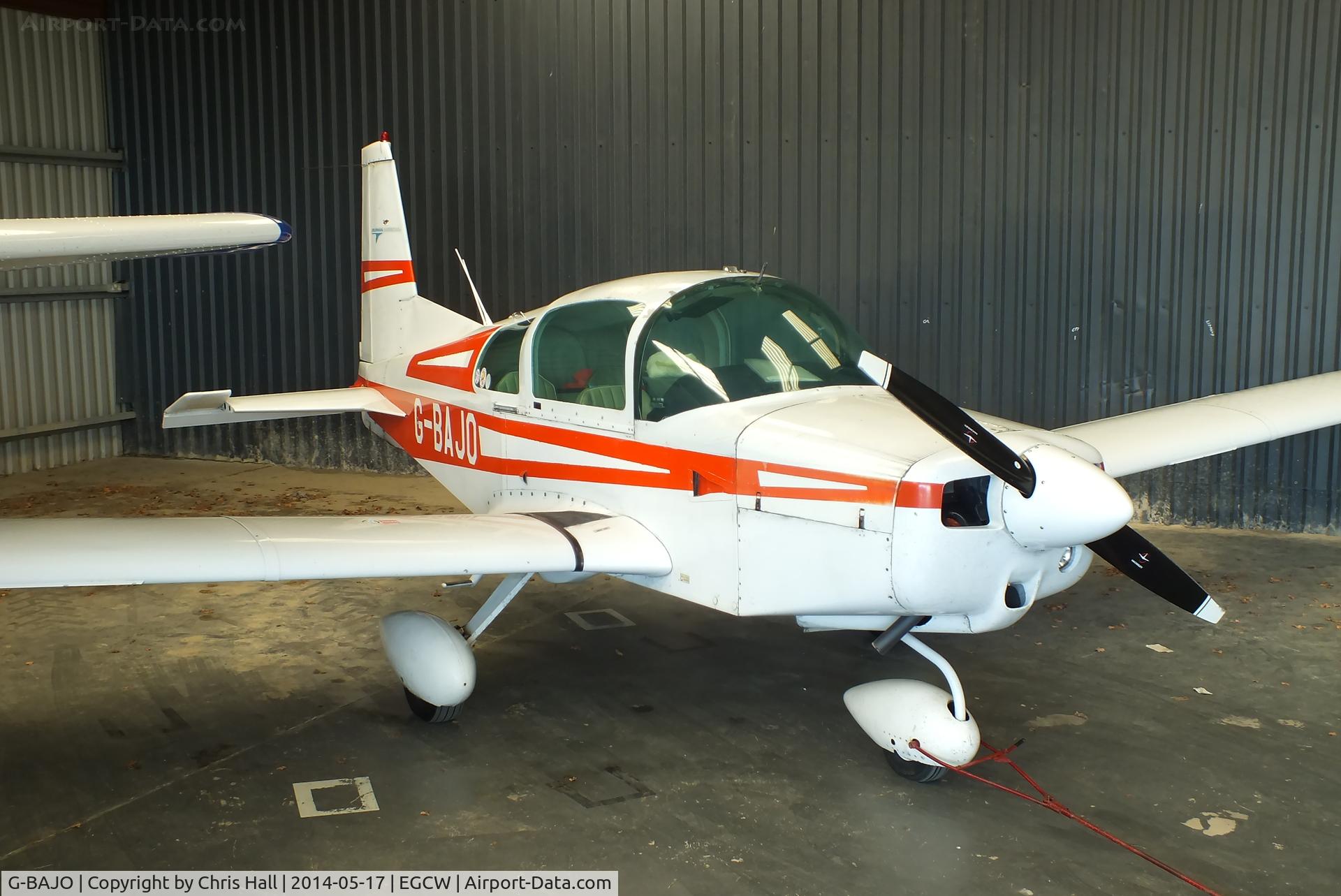 G-BAJO, 1972 American Aviation AA-5 Traveler C/N AA5-0260, Welshpool resident