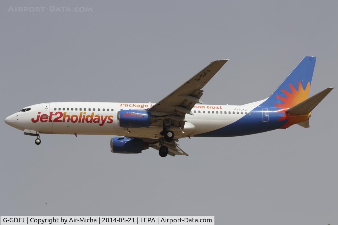 G-GDFJ, 2000 Boeing 737-804 C/N 28229, Jet2.com