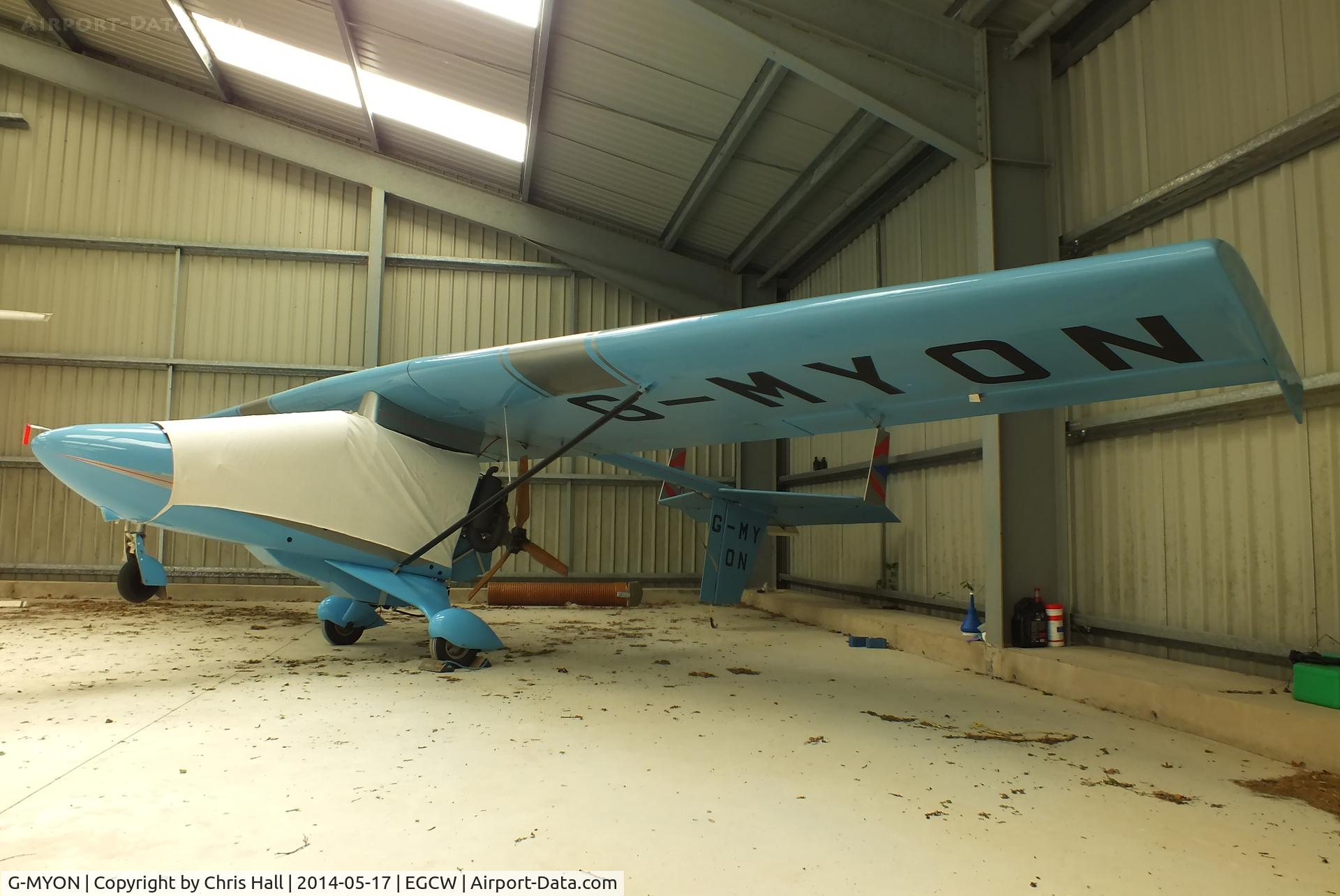G-MYON, 1994 CFM Shadow Series CD C/N 240, Welshpool resident