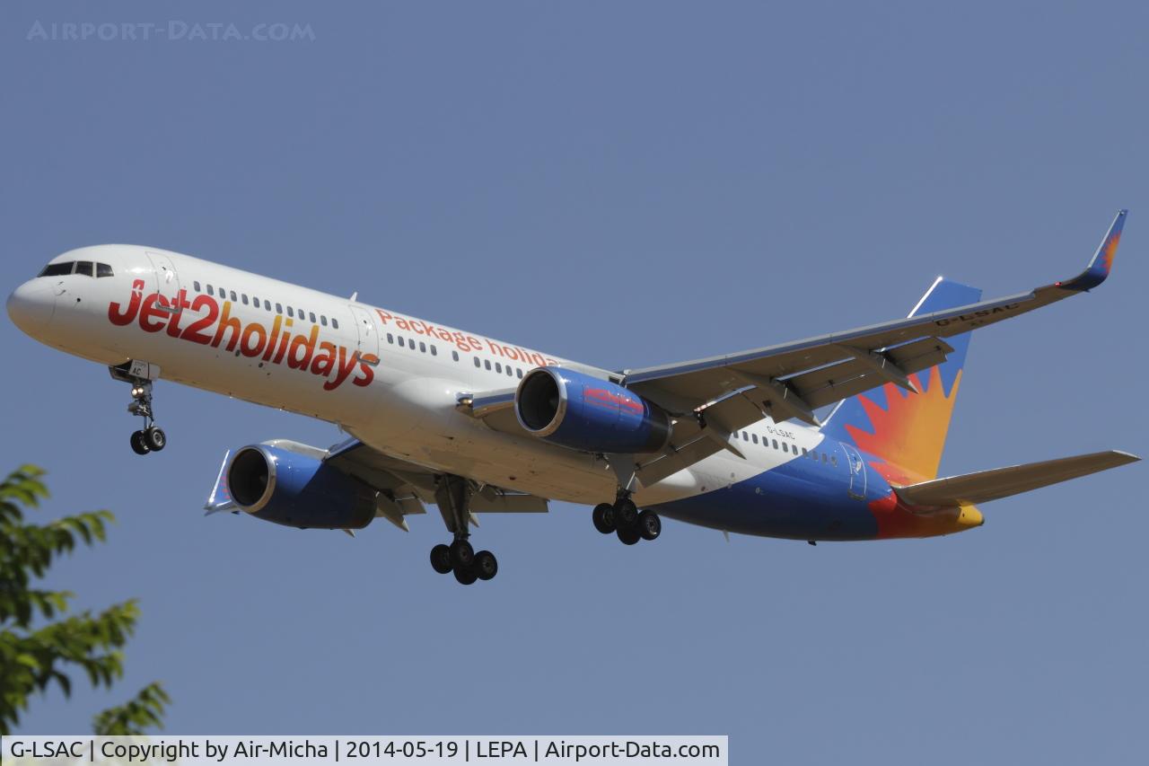 G-LSAC, 1992 Boeing 757-23A C/N 25488, Jet2.com