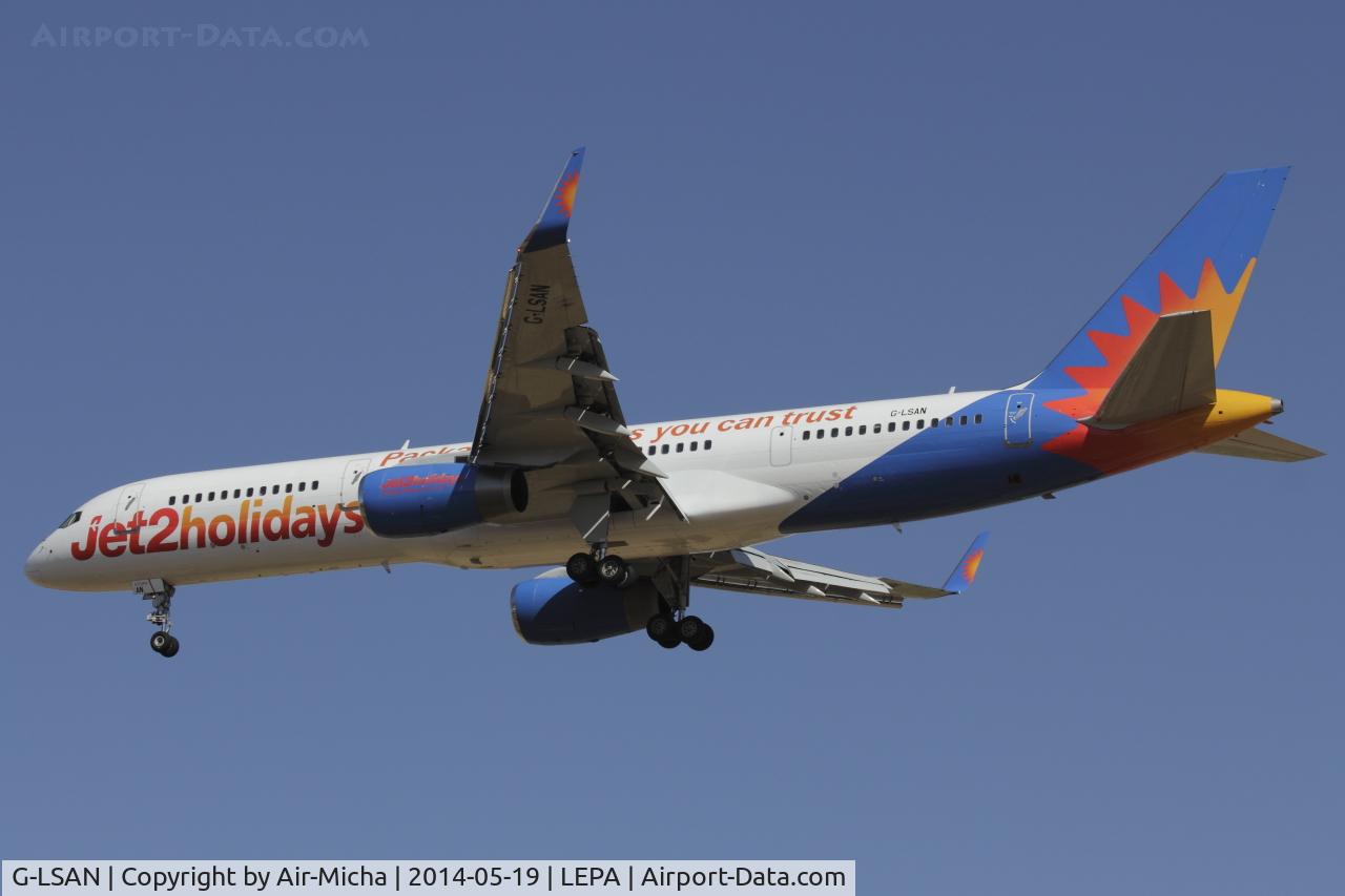 G-LSAN, 1994 Boeing 757-2K2 C/N 26635, Jet2.com