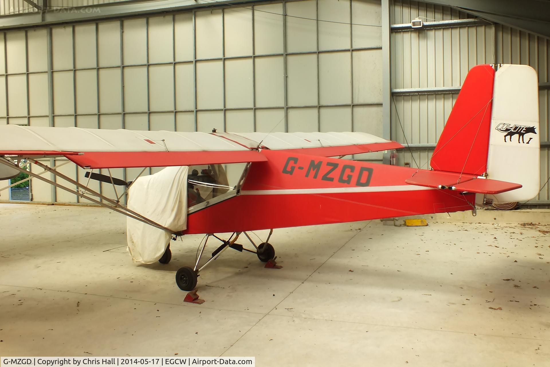 G-MZGD, 1999 Rans S-5 Coyote C/N PFA 193-13096, Welshpool resident