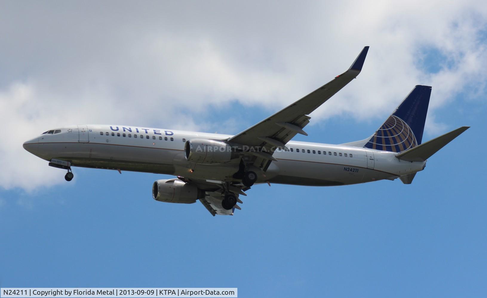 N24211, 1998 Boeing 737-824 C/N 28771, United 737-800