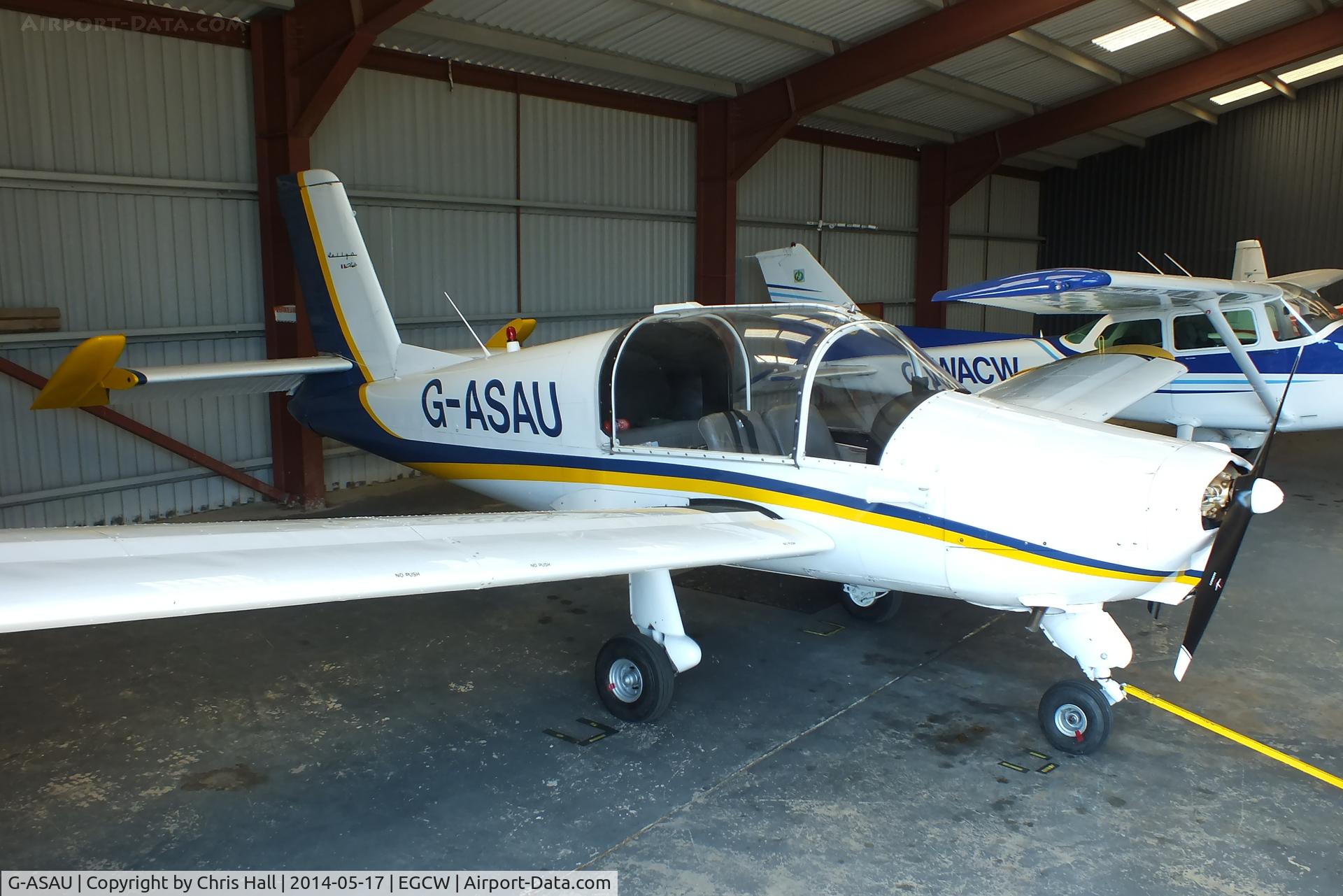 G-ASAU, 1962 Morane-Saulnier MS-880B Rallye Club C/N 179, Welshpool resident