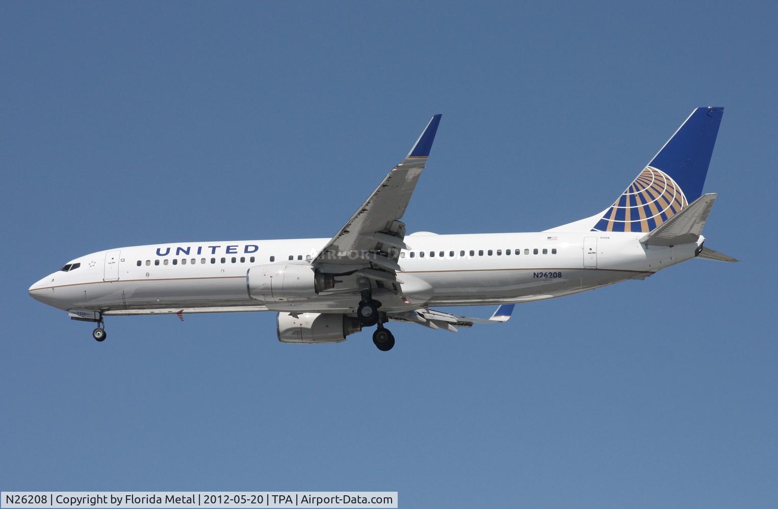 N26208, 2000 Boeing 737-824 C/N 30580, United 737-800