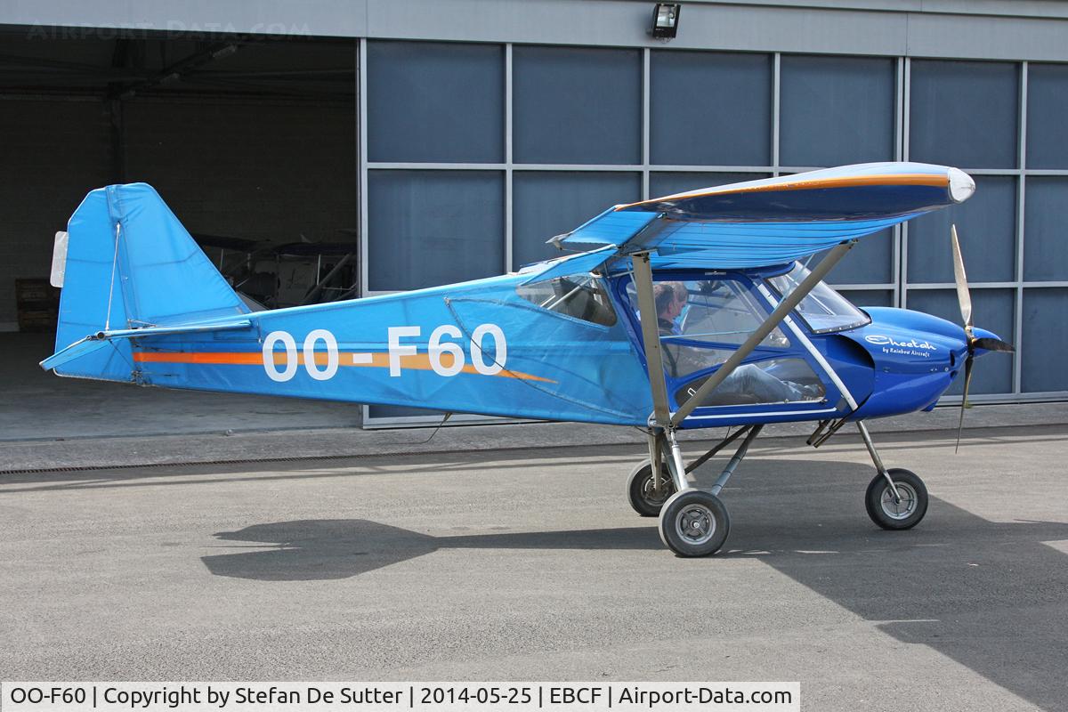 OO-F60, Rainbow Aircraft Cheetah XLS C/N CH066, Cerfontaine.