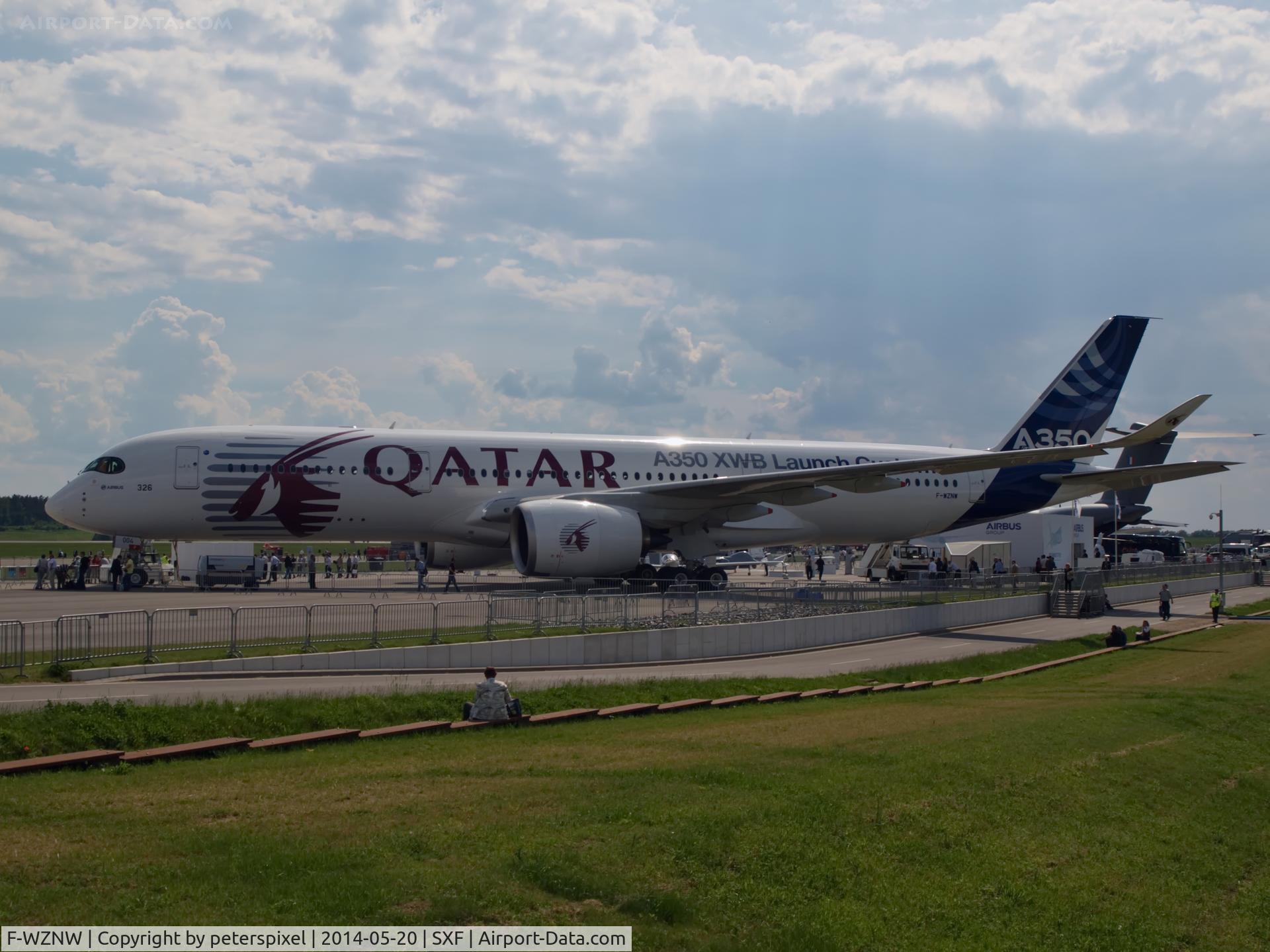 F-WZNW, 2013 Airbus A350-941 C/N 004, ILA Berlin Air Show 2014