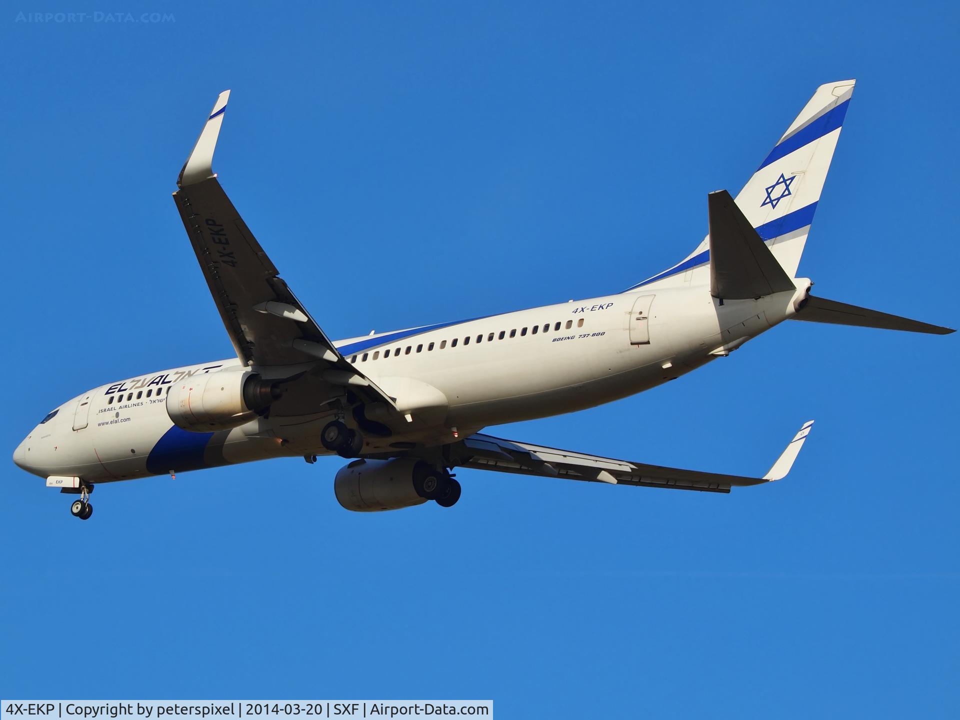 4X-EKP, 2001 Boeing 737-8Q8 C/N 30639, EL AL am Flughafen SXF