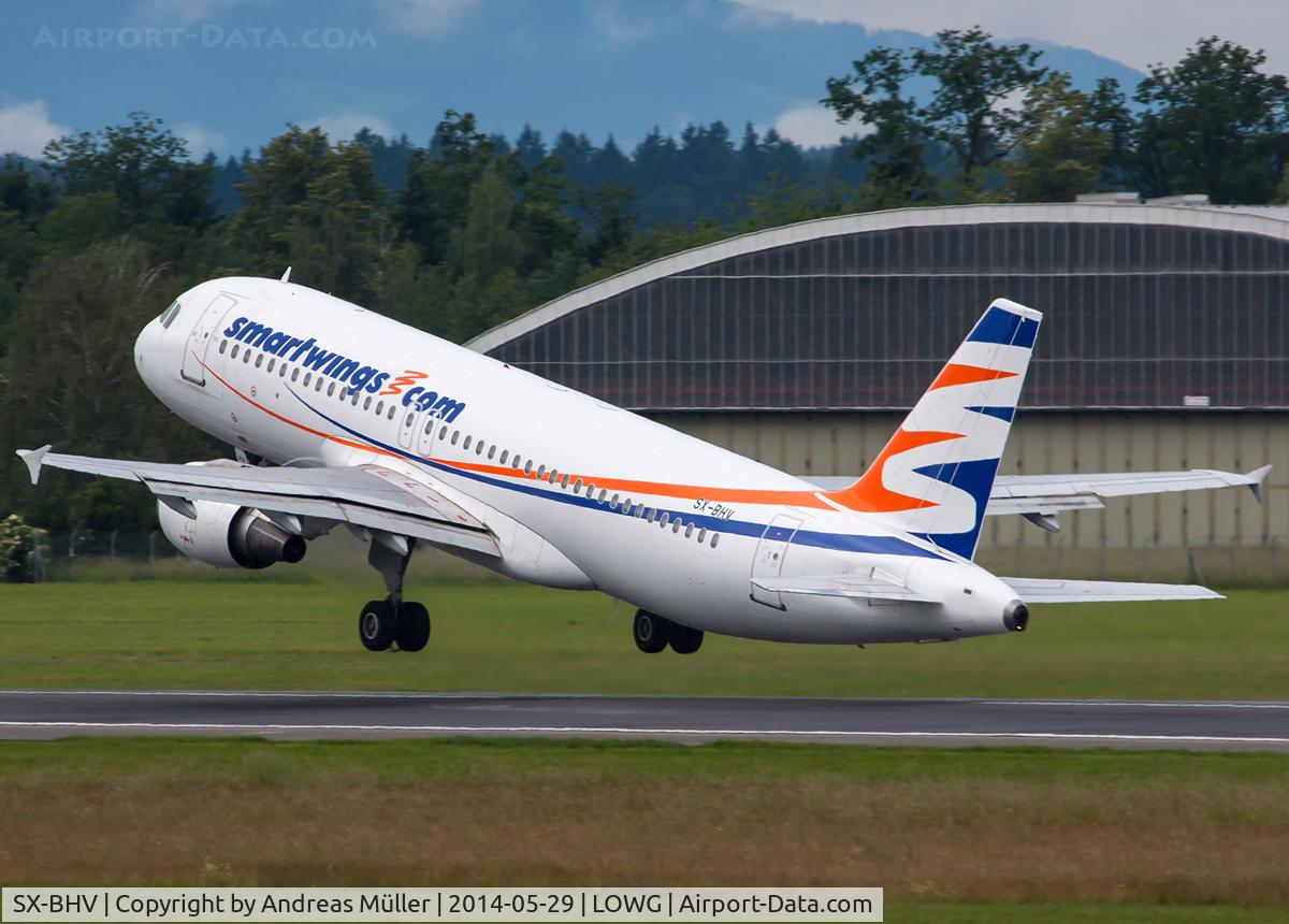 SX-BHV, 1992 Airbus A320-211 C/N 293, Takeoff to Paris.