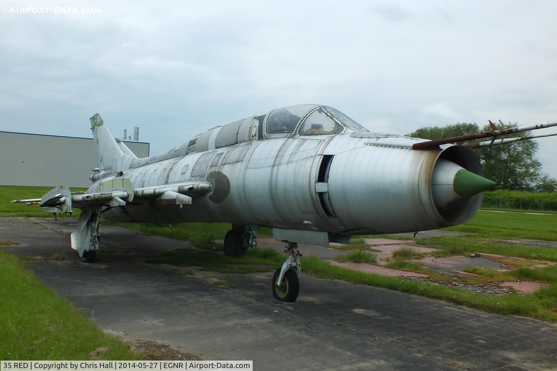 35 RED, Sukhoi Su-17M C/N 25102, slowly rotting away at Hawarden