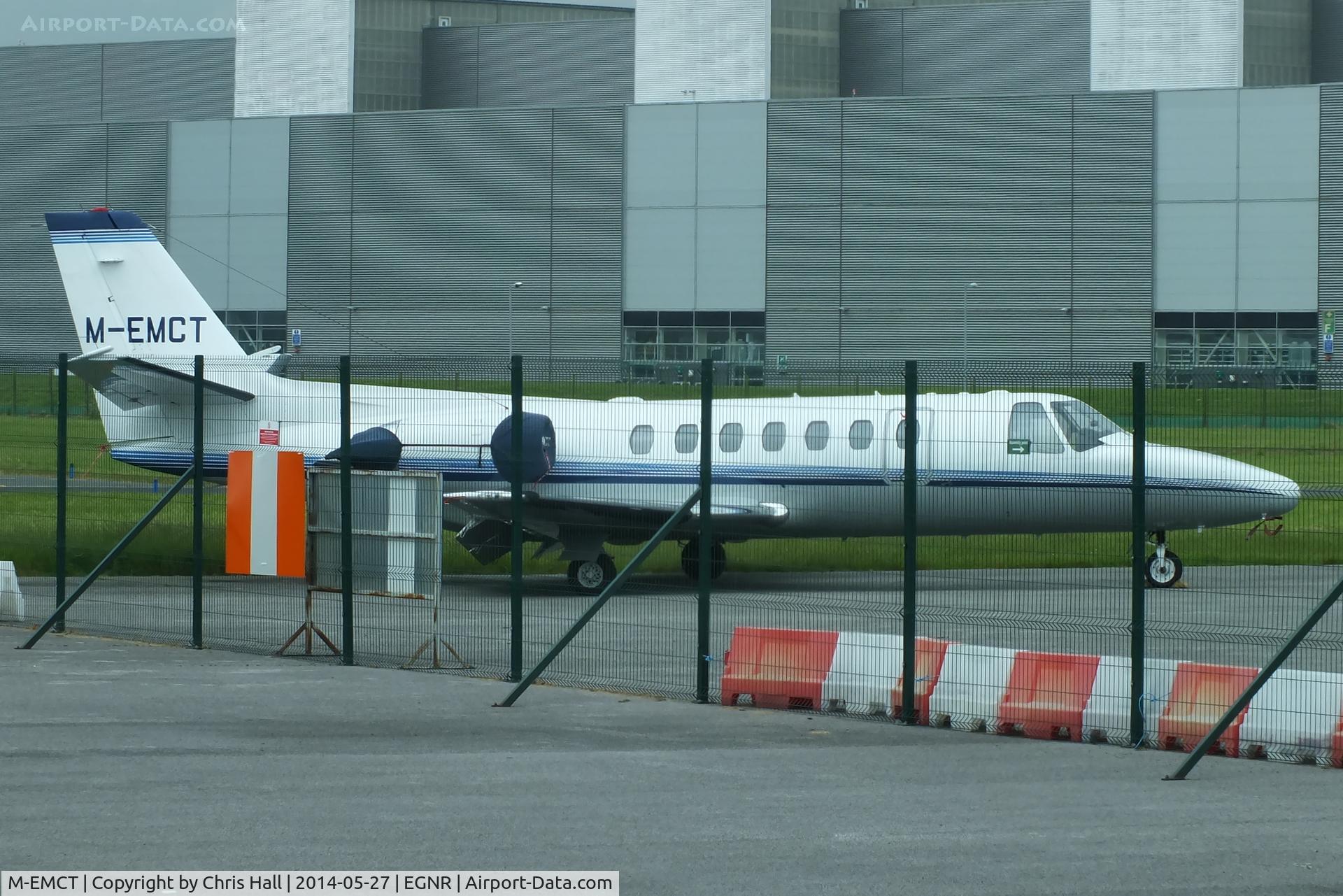 M-EMCT, 1993 Cessna 560 Citation Ultra C/N 560-0236, parked on apron November