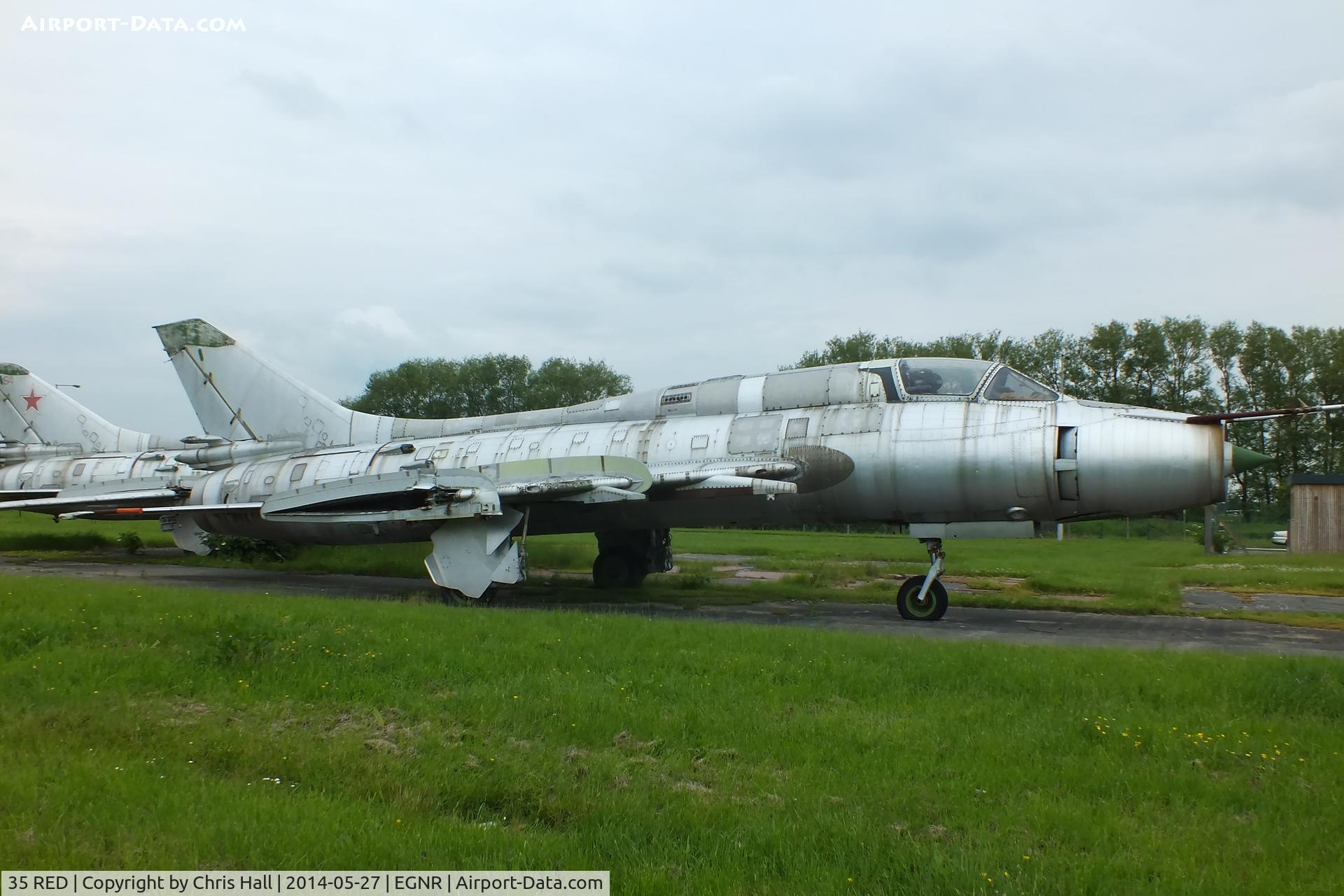 35 RED, Sukhoi Su-17M C/N 25102, slowly rotting away at Hawarden