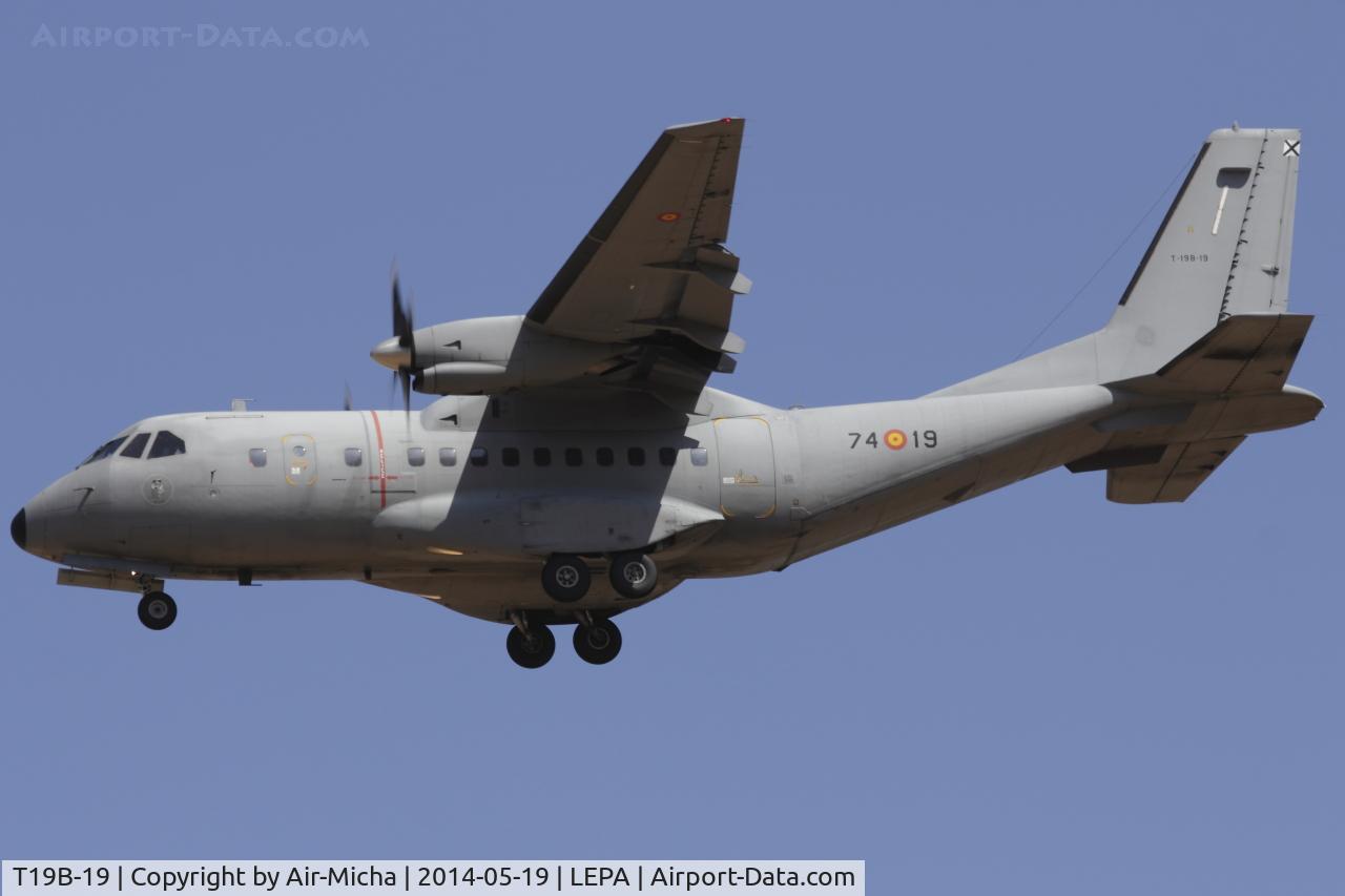 T19B-19, 1993 Airtech CN-235-100M C/N C076, Spain Air Force