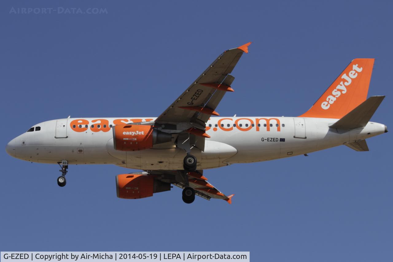 G-EZED, 2004 Airbus A319-111 C/N 2170, EasyJet