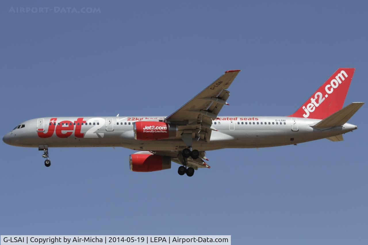 G-LSAI, 1987 Boeing 757-21B C/N 24016, Jet2.com