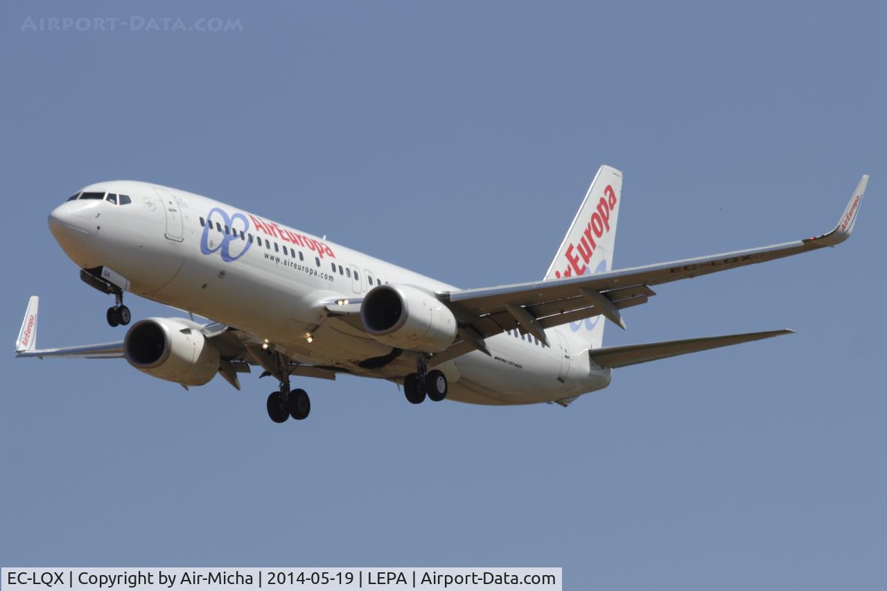 EC-LQX, 2012 Boeing 737-85P C/N 36589, Air Europa