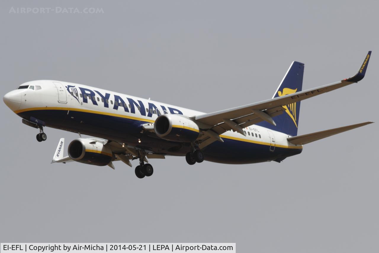 EI-EFL, 2009 Boeing 737-8AS C/N 37534, Ryanair