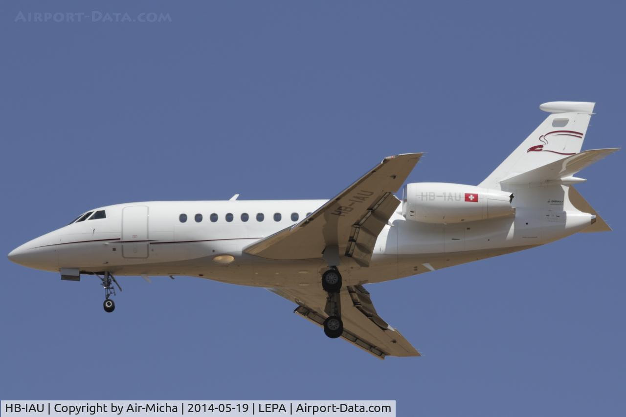 HB-IAU, 2003 Dassault Falcon 2000EX C/N 14, Cat Aviation