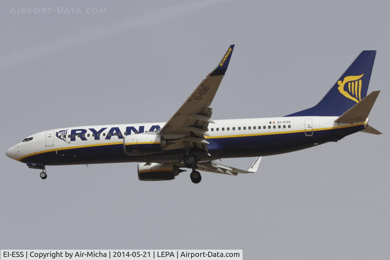 EI-ESS, 2011 Boeing 737-8AS C/N 35043, Ryanair