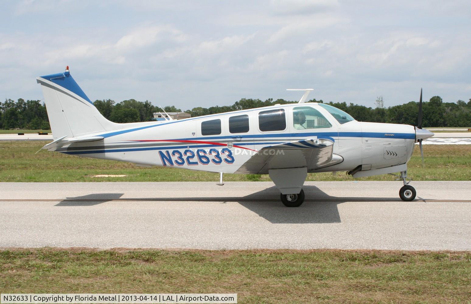 N32633, 1979 Beech A36 Bonanza 36 C/N E-1127, Beech A36 at Sun N Fun