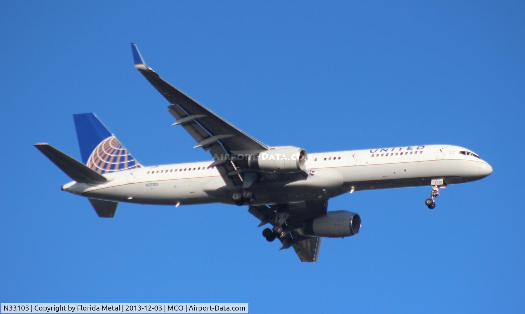 N33103, 1994 Boeing 757-224 C/N 27293, United 757-200