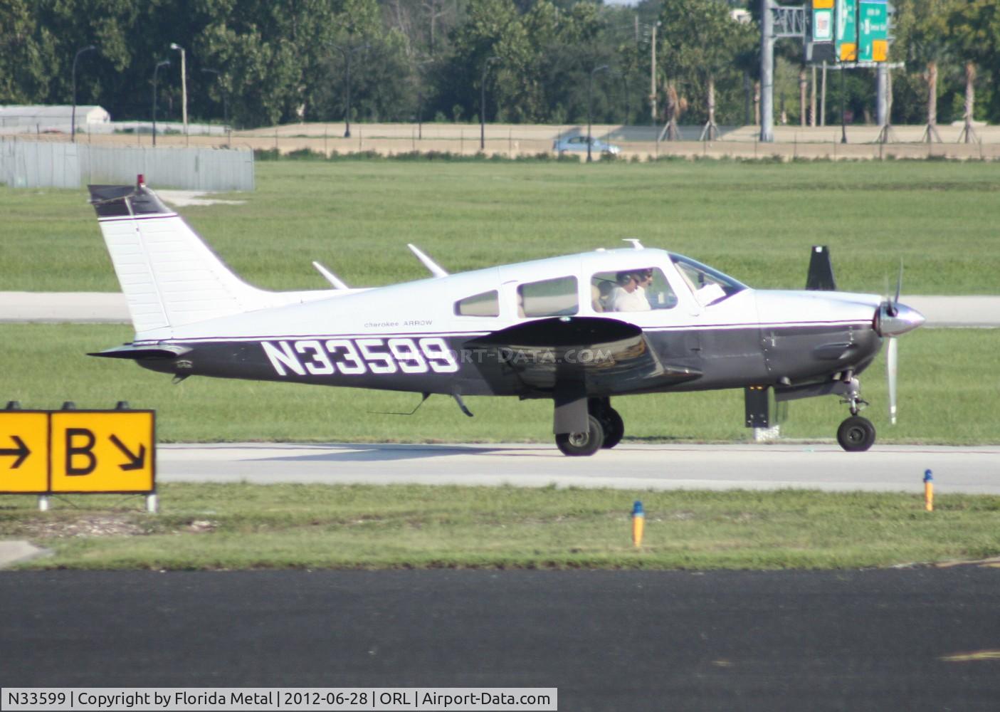 N33599, 1975 Piper PA-28R-200 C/N 28R-7535165, PA-28R-200
