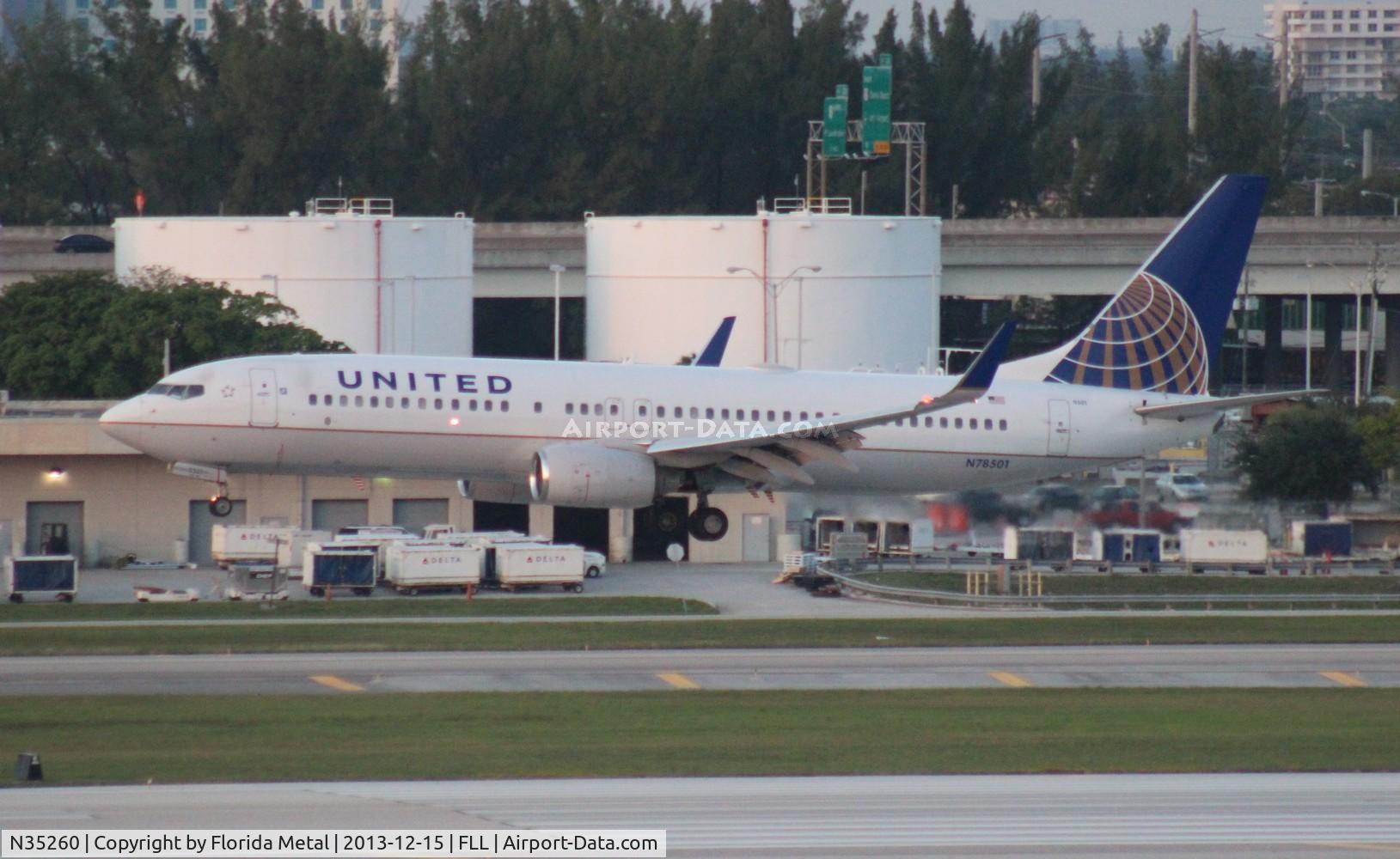 N35260, 2001 Boeing 737-824 C/N 30855, United 737-800